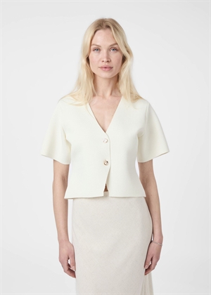 Setta knit bluse Offwhite Neo Noir 